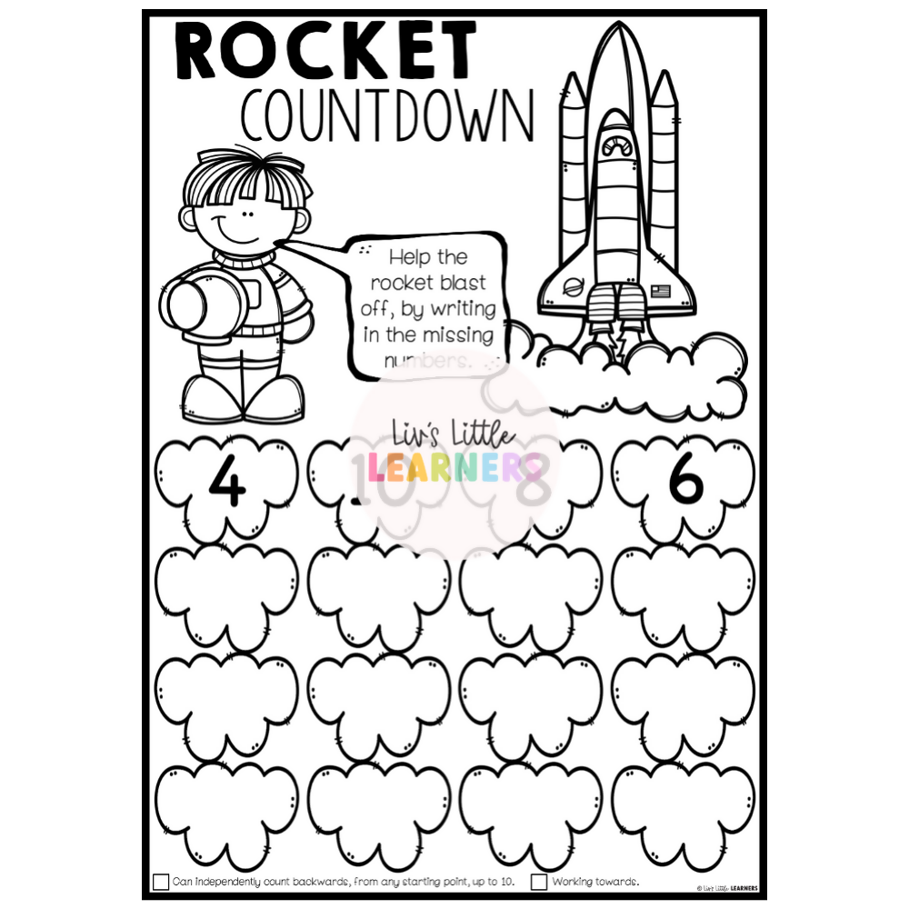 Rocket Blast Off 0-50