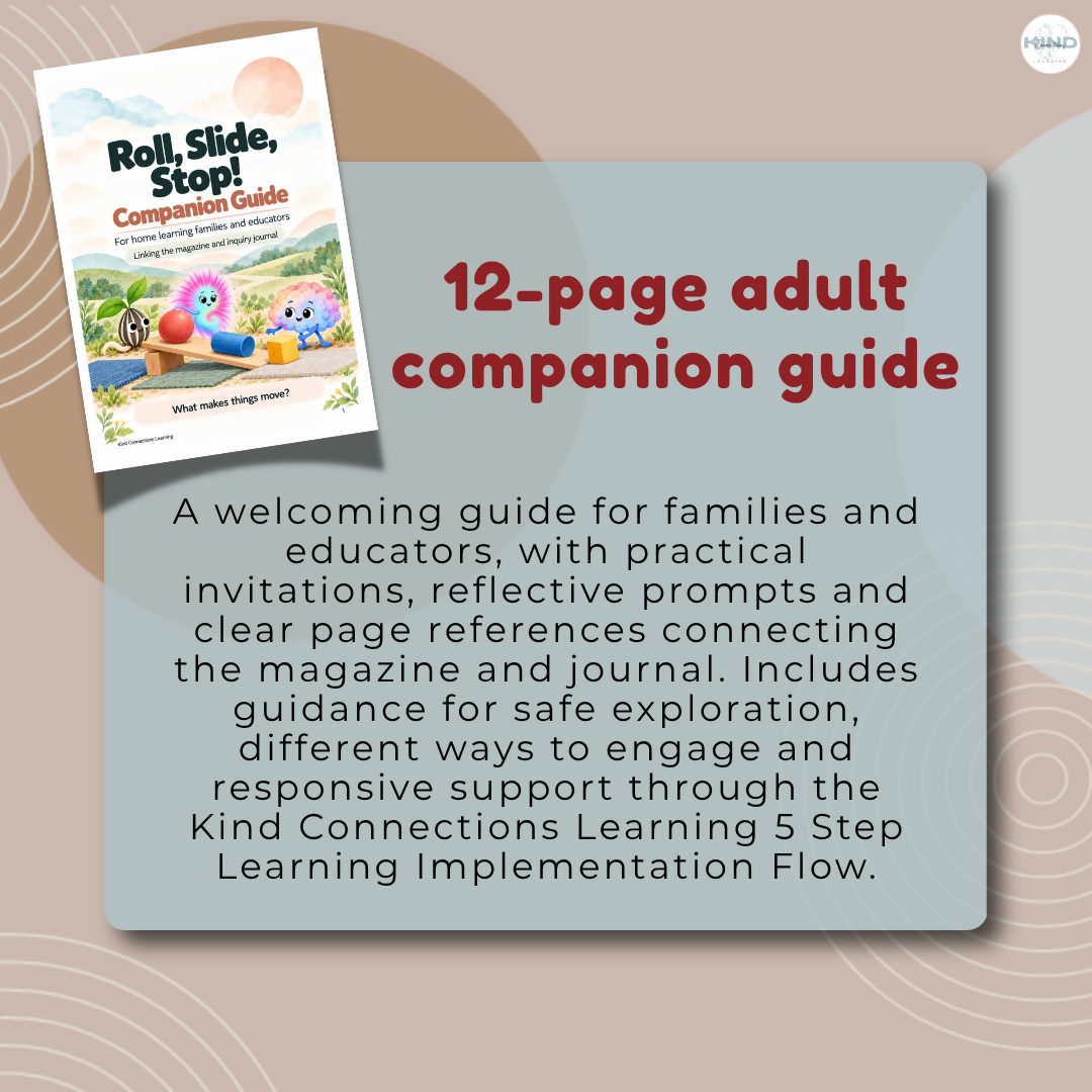 'Roll, Slide, Stop' Early Learning Inquiry Bundle