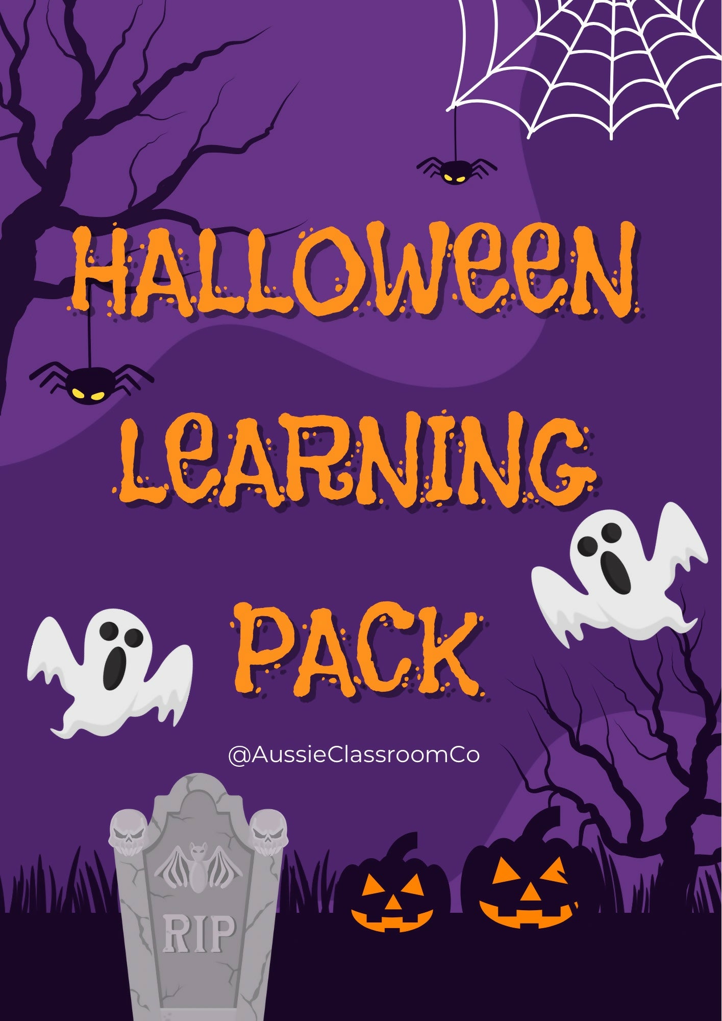 Halloween Activities Printable | Halloween Worksheets | Preschool Kindergarten Halloween | Create a Monster | Fine Motor | Counting | I Spy