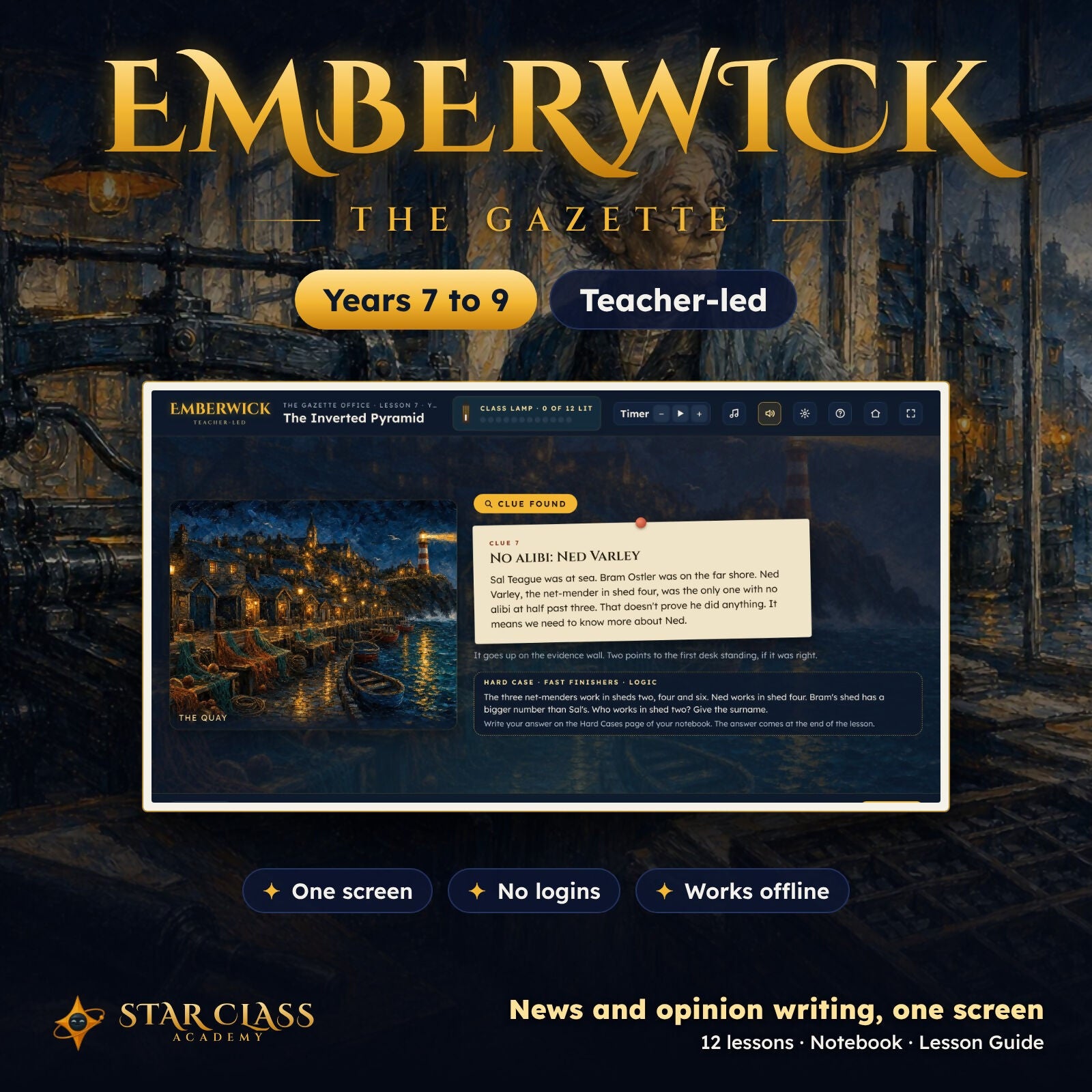 News Writing and Media Literacy Unit Years 7 to 9 | No Prep Lessons | Emberwick