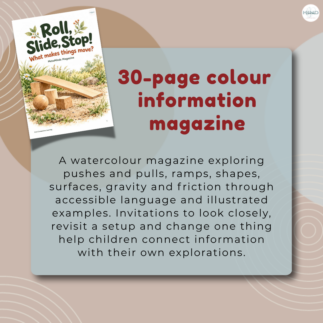 'Roll, Slide, Stop' Early Learning Inquiry Bundle